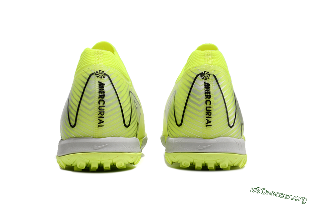 Nike Air Zoom Mercurial Vapor 16 Elite TF Football Shoes - Yellow/Black/White 4