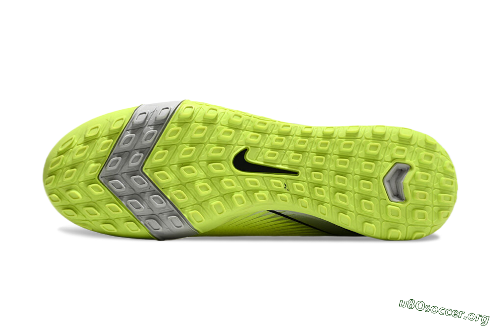 Nike Air Zoom Mercurial Vapor 16 Elite TF Football Shoes - Yellow/Black/White 5