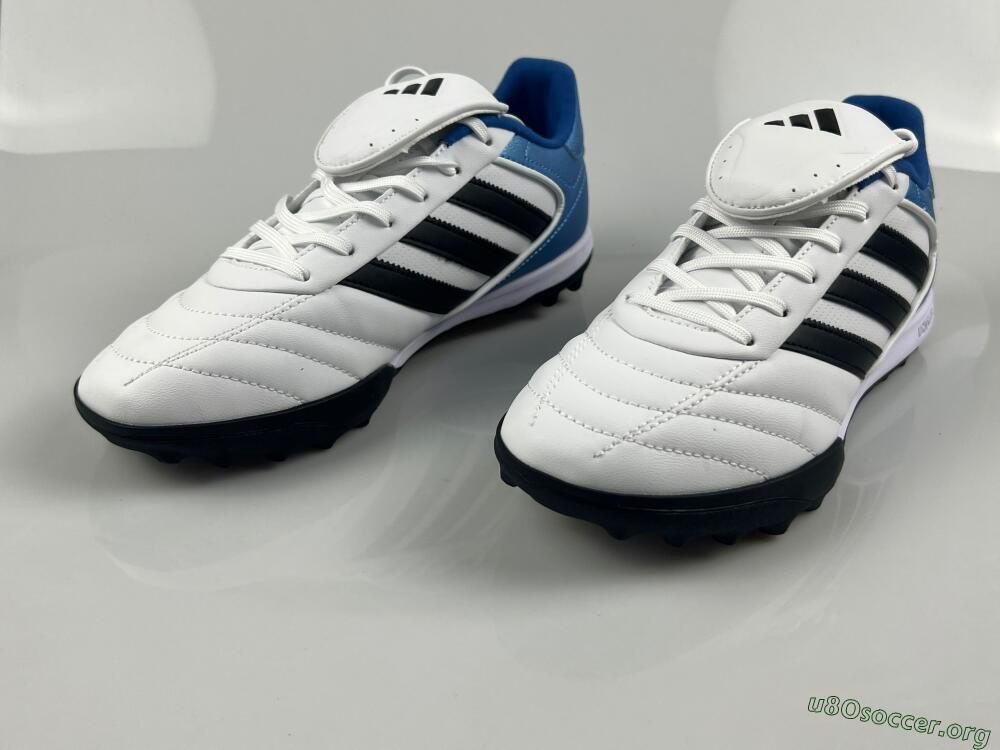 Adidas Copa Gloro 2 TF Football Shoes - White/Black/Blue