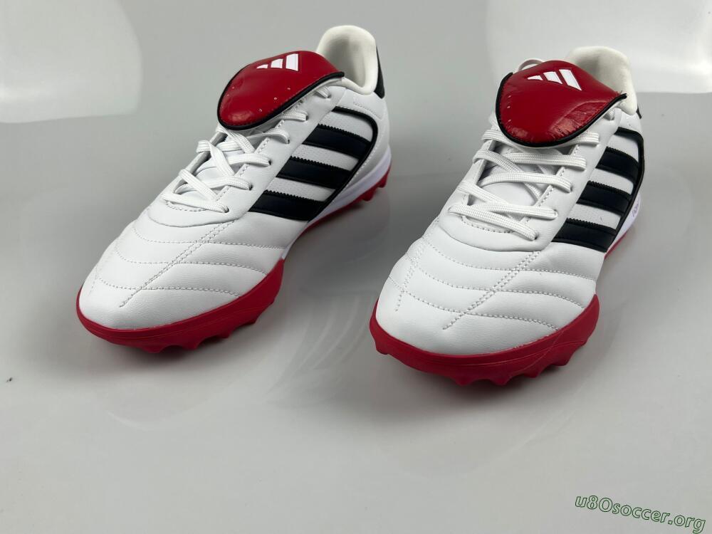 Adidas Copa Gloro 2 TF Football Shoes - White/Black/Red