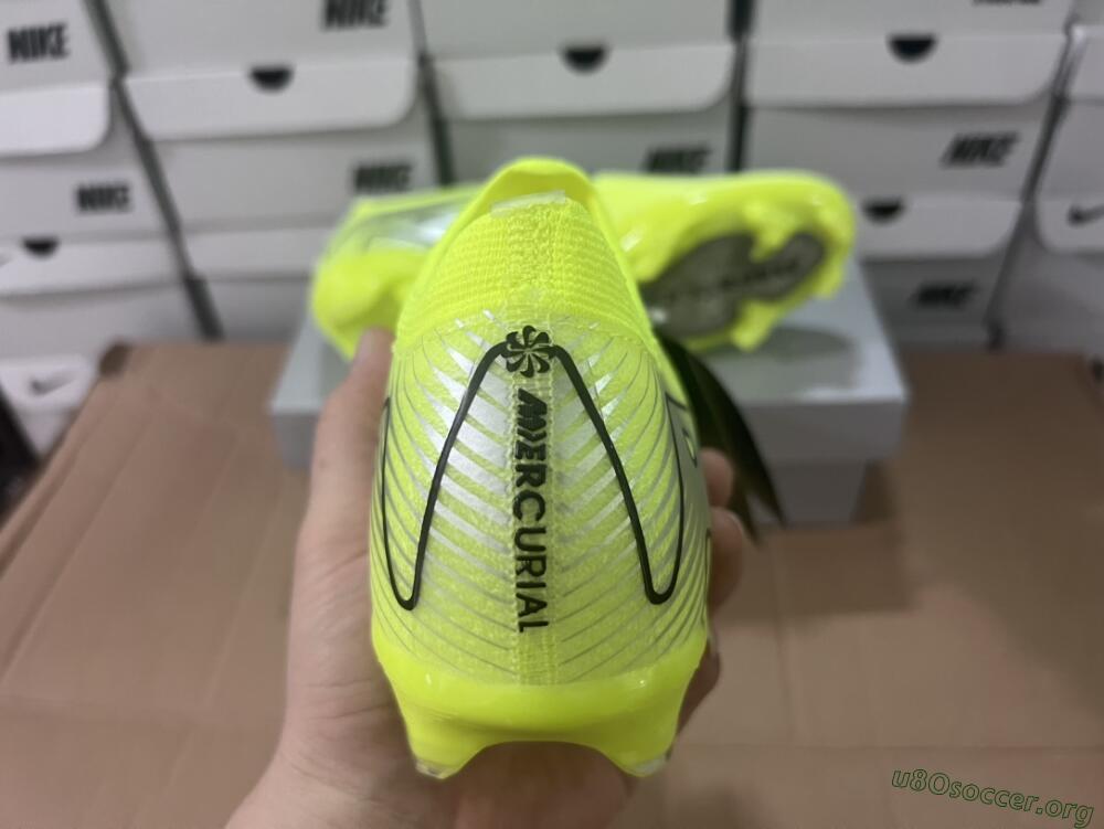 Nike Air Zoom Mercurial Vapor 16 Elite FG Football Boots - Yellow/Black/Silver/Grey