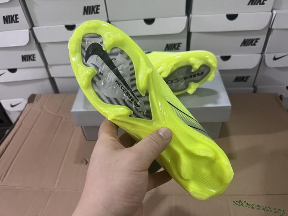 Nike Air Zoom Mercurial Vapor 16 Elite FG Football Boots - Yellow/Black/Silver/Grey