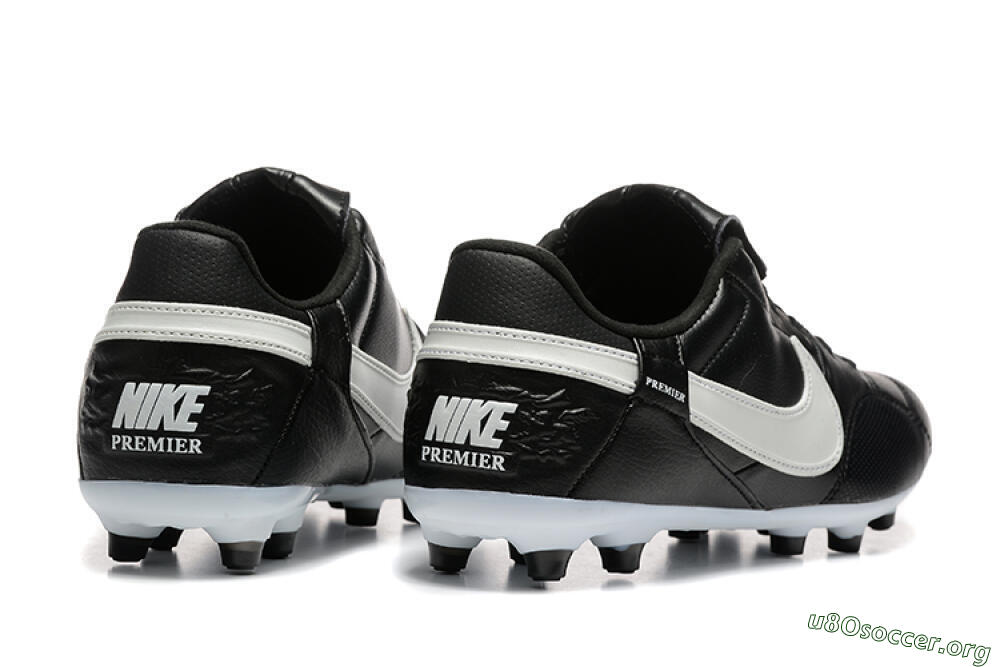 Nike The Premier 3 FG Football Boots - Black/Beige/White 9