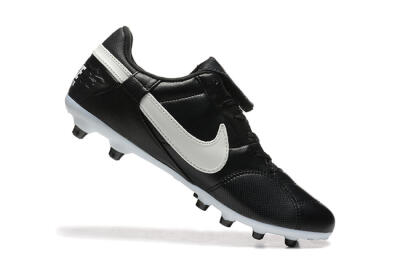 Nike The Premier 3 FG Football Boots - Black/Beige/White