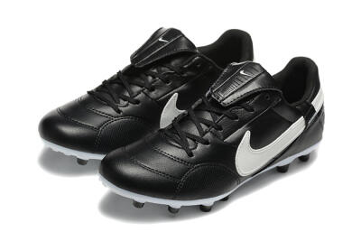 Nike The Premier 3 FG Football Boots - Black/Beige/White