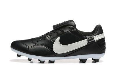 Nike The Premier 3 FG Football Boots - Black/Beige/White