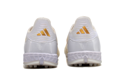 Adidas F50 Elite TF Football Shoes - White/Gold