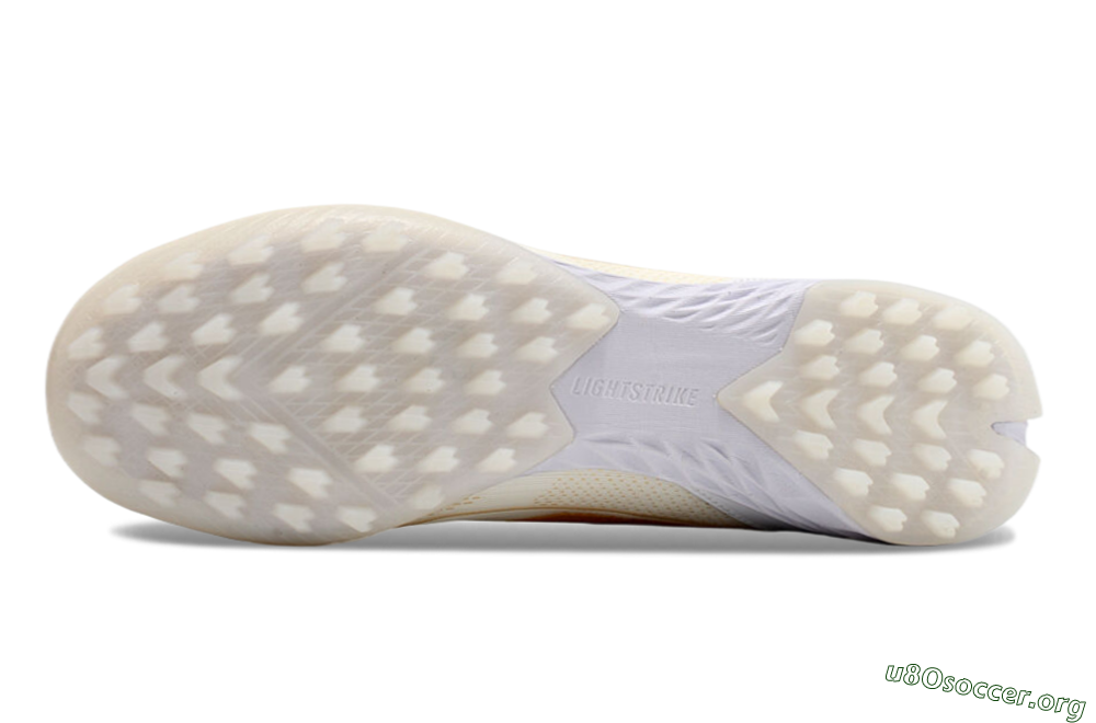 Adidas F50 Elite TF Football Shoes - White/Gold 6