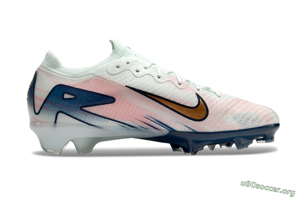 Nike Air Zoom Mercurial Vapor 16 Elite FG Football Boots - Jade/Gold/Pink/Blue 7