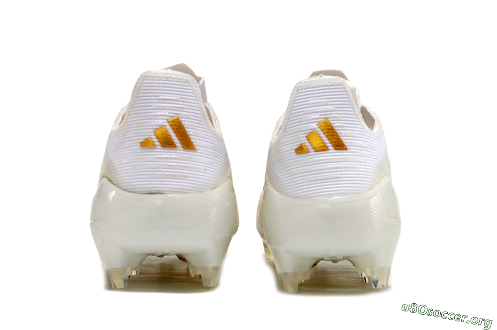 Adidas F50 Elite FG Football Boots - White/Gold 5