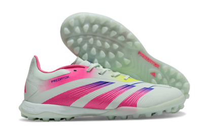 Adidas Predator 24 Elite TF Football Shoes - Jade/Pink/Purple