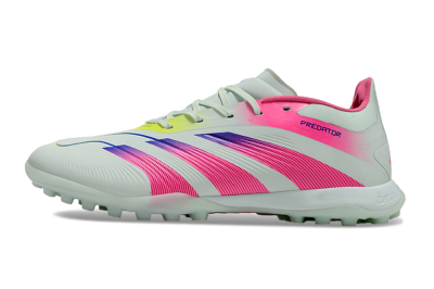 Adidas Predator 24 Elite TF Football Shoes - Jade/Pink/Purple
