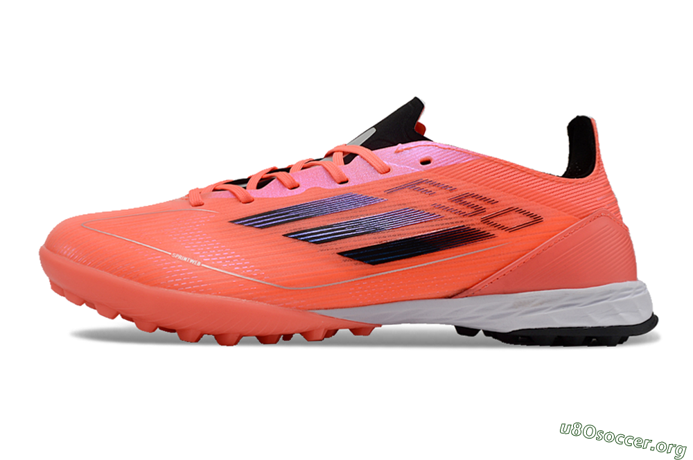 Adidas F50 Elite TF Football Shoes - Red/Blue/White 3
