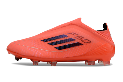 Adidas F50 Elite Laceless FG Football Boots - Red/Blue/Silver