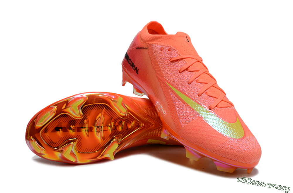 Nike Air Zoom Mercurial Vapor 15 Elite FG Football Boots - Red/Yellow/Black 0