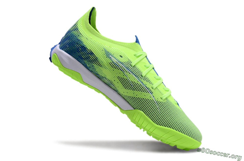 Puma Ultra Ultimate TF Football Shoes - Yellow/White/Blue 4
