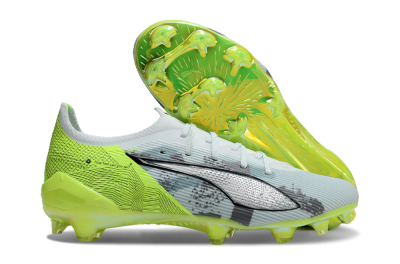 Puma Ultra Ultimate FG Football Boots - Jade/White/Yellow
