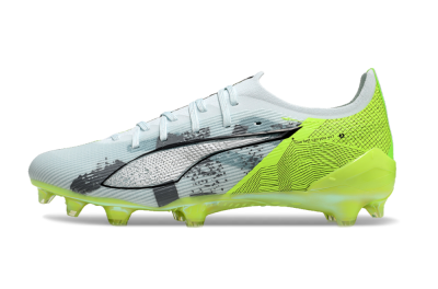 Puma Ultra Ultimate FG Football Boots - Jade/White/Yellow