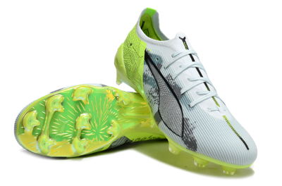 Puma Ultra Ultimate FG Football Boots - Jade/White/Yellow