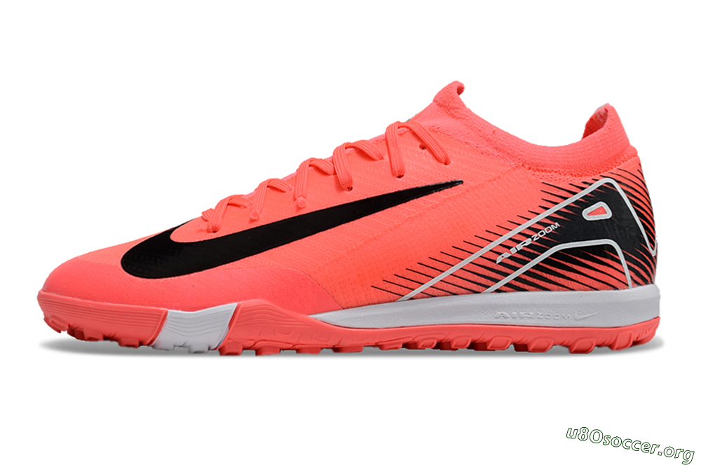 Nike Air Zoom Mercurial Vapor 16 Elite TF Football Shoes - Red/Black/White 3