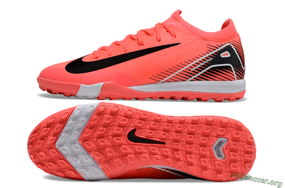 Nike Air Zoom Mercurial Vapor 16 Elite TF Football Shoes - Red/Black/White 1