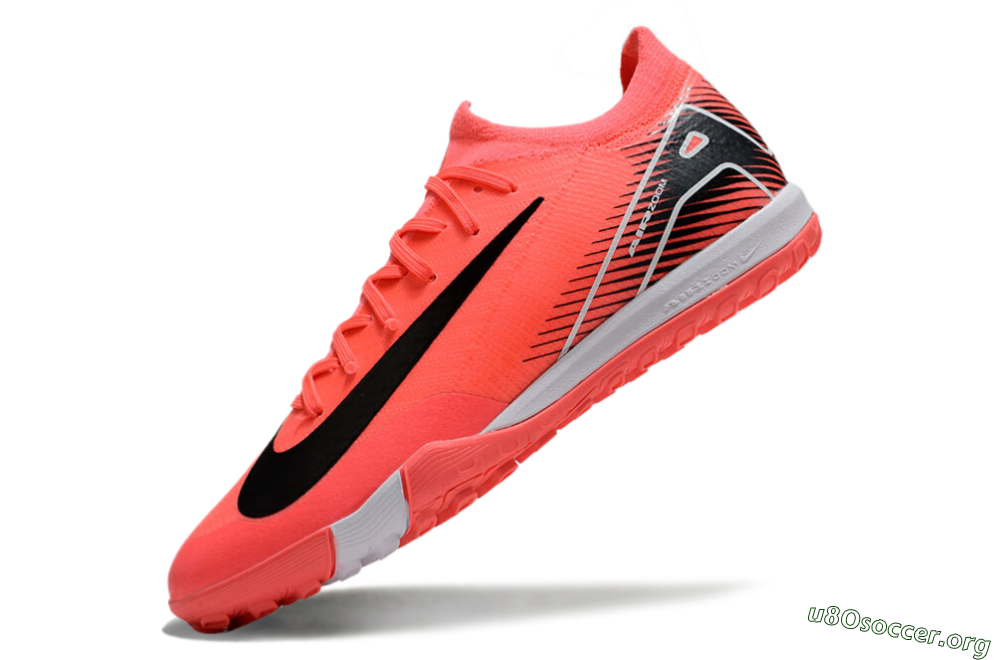 Nike Air Zoom Mercurial Vapor 16 Elite TF Football Shoes - Red/Black/White 5