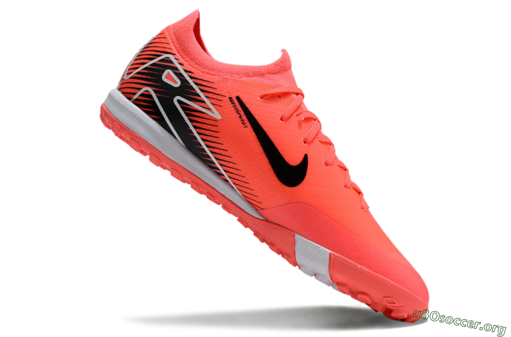 Nike Air Zoom Mercurial Vapor 16 Elite TF Football Shoes - Red/Black/White 4