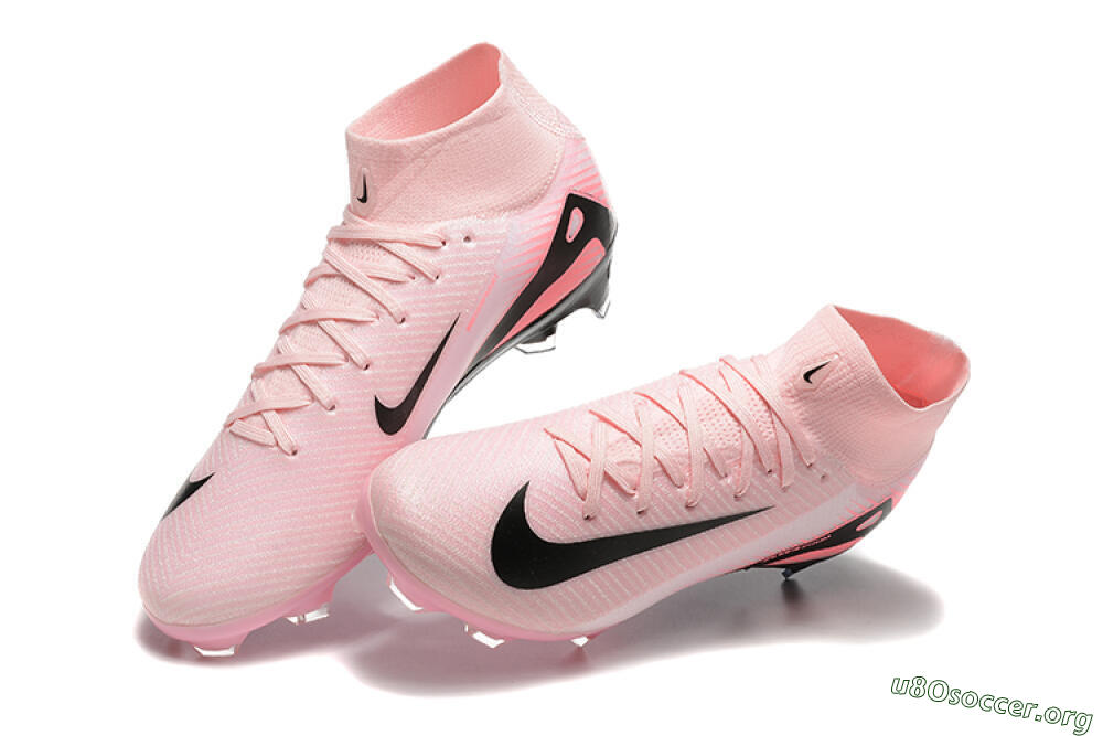 Nike Air Zoom Mercurial Superfly 10 Elite FG Football Boots - Pink/Black 6