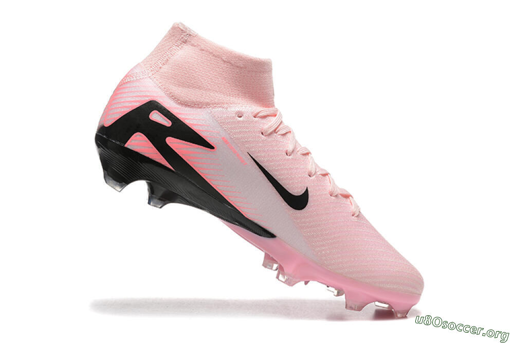 Nike Air Zoom Mercurial Superfly 10 Elite FG Football Boots - Pink/Black 7