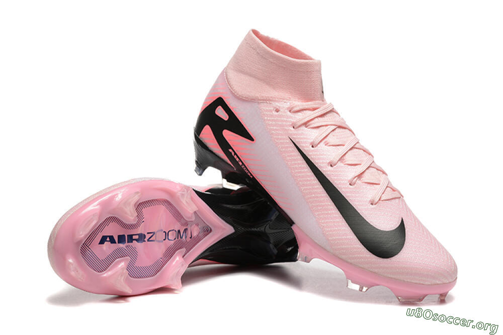 Nike Air Zoom Mercurial Superfly 10 Elite FG Football Boots - Pink/Black 4