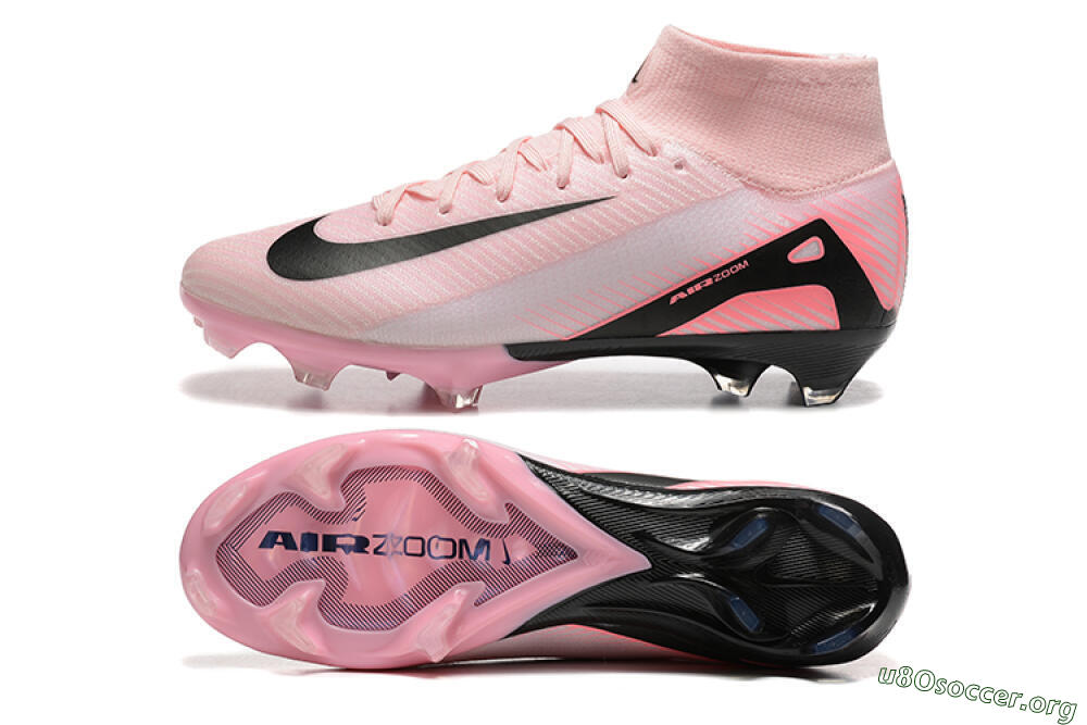 Nike Air Zoom Mercurial Superfly 10 Elite FG Football Boots - Pink/Black 1