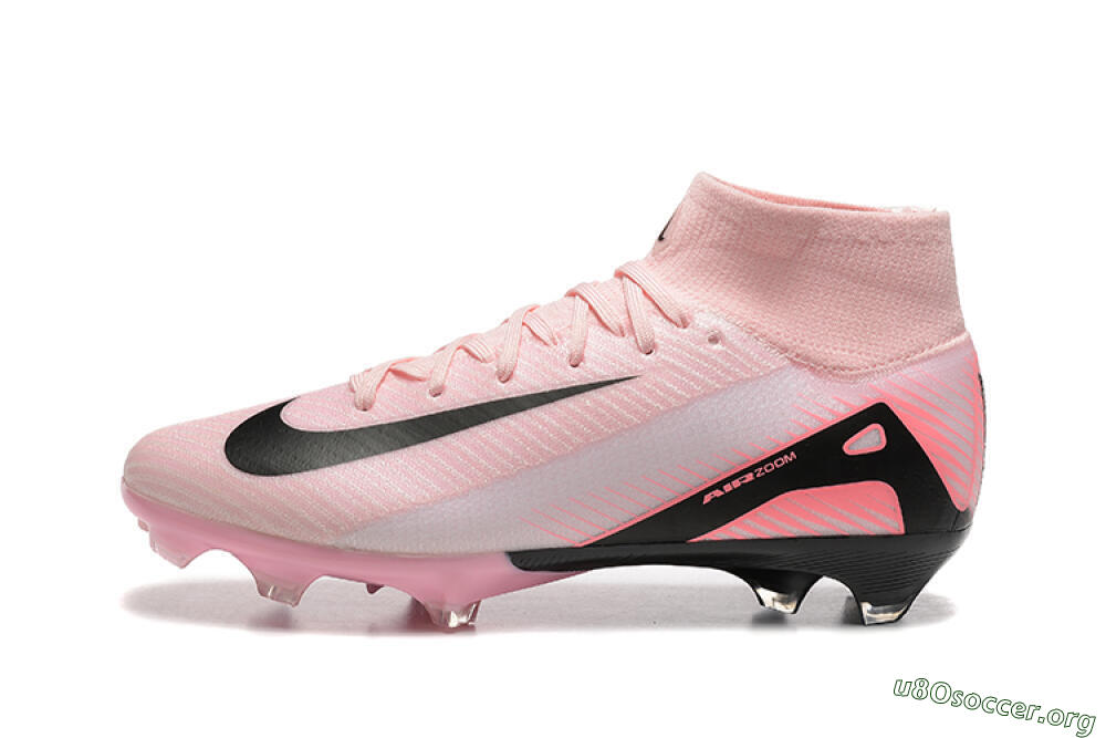 Nike Air Zoom Mercurial Superfly 10 Elite FG Football Boots - Pink/Black 3