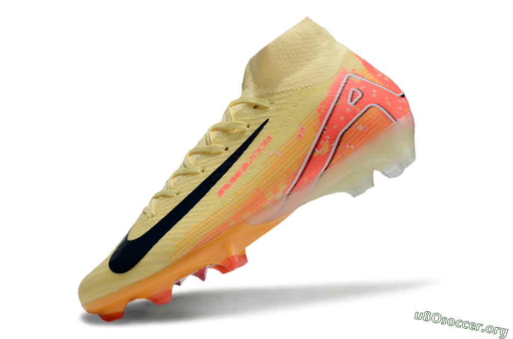 Nike Air Zoom Mercurial Superfly 10 Elite FG Football Boots - Yellow/Red/Black 5
