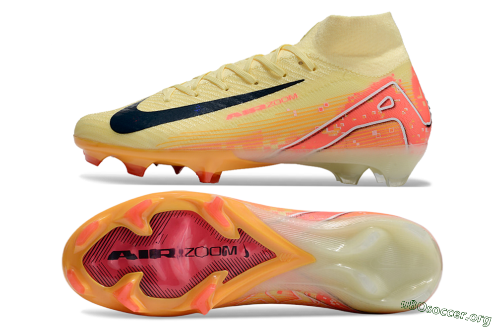 Nike Air Zoom Mercurial Superfly 10 Elite FG Football Boots - Yellow/Red/Black 1