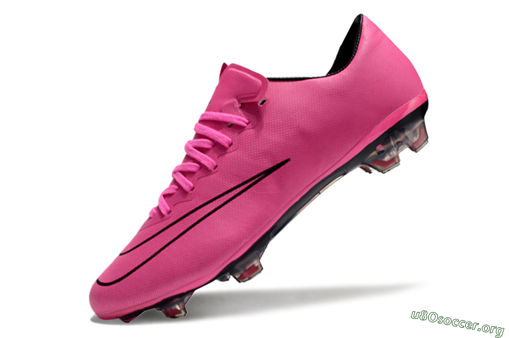 Nike Mercurial Vapor 10 FG Football Boots - Pink/Black 5