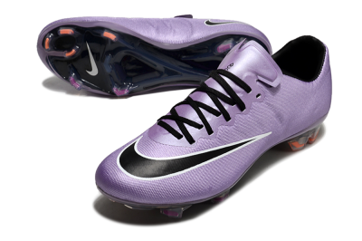 Nike Mercurial Vapor 10 FG Football Boots - Purple/Black/White