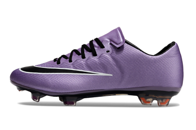 Nike Mercurial Vapor 10 FG Football Boots - Purple/Black/White