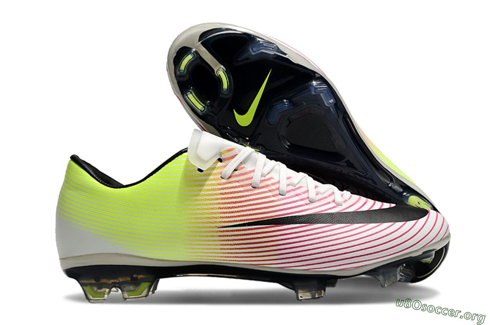 Nike Mercurial Vapor 10 FG Football Boots - Red/Black/Yellow 2
