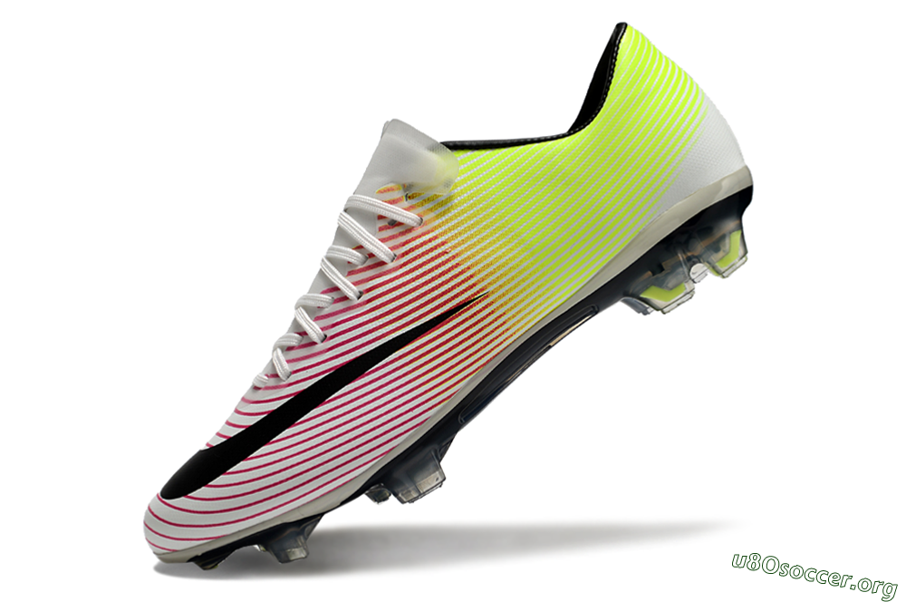 Nike Mercurial Vapor 10 FG Football Boots - Red/Black/Yellow 5