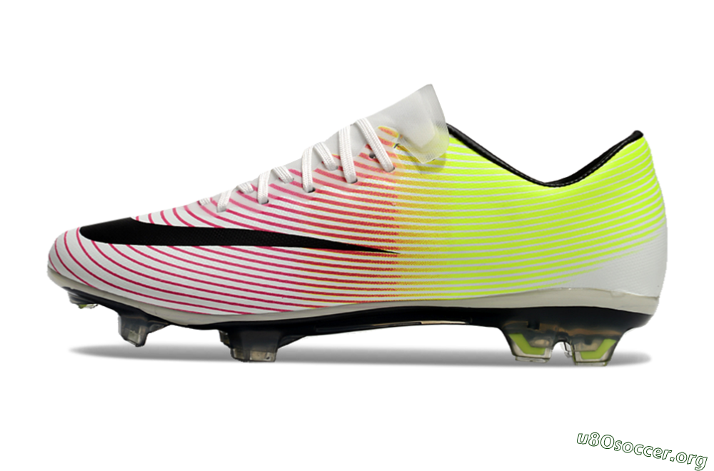 Nike Mercurial Vapor 10 FG Football Boots - Red/Black/Yellow 3