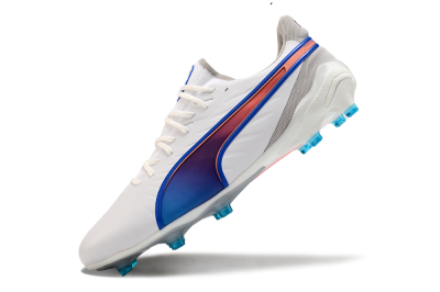 Puma Ultra Ultimate FG Football Boots - White/Blue/Red