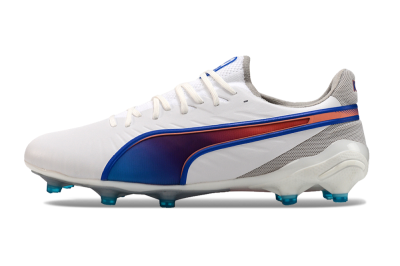 Puma Ultra Ultimate FG Football Boots - White/Blue/Red