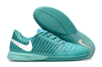 Nike Lunar Gato 2 IC Football Shoes - Jade/White