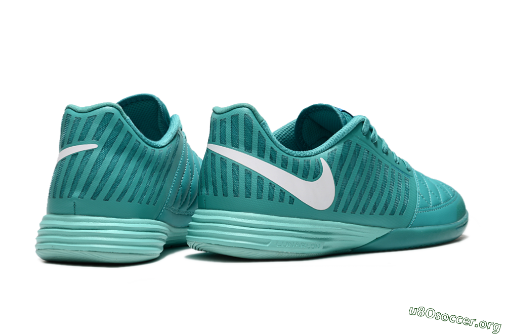 Nike Lunar Gato 2 IC Football Shoes - Jade/White 6