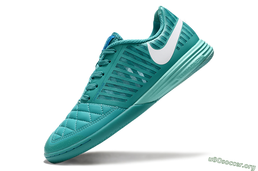 Nike Lunar Gato 2 IC Football Shoes - Jade/White 5