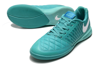 Nike Lunar Gato 2 IC Football Shoes - Jade/White