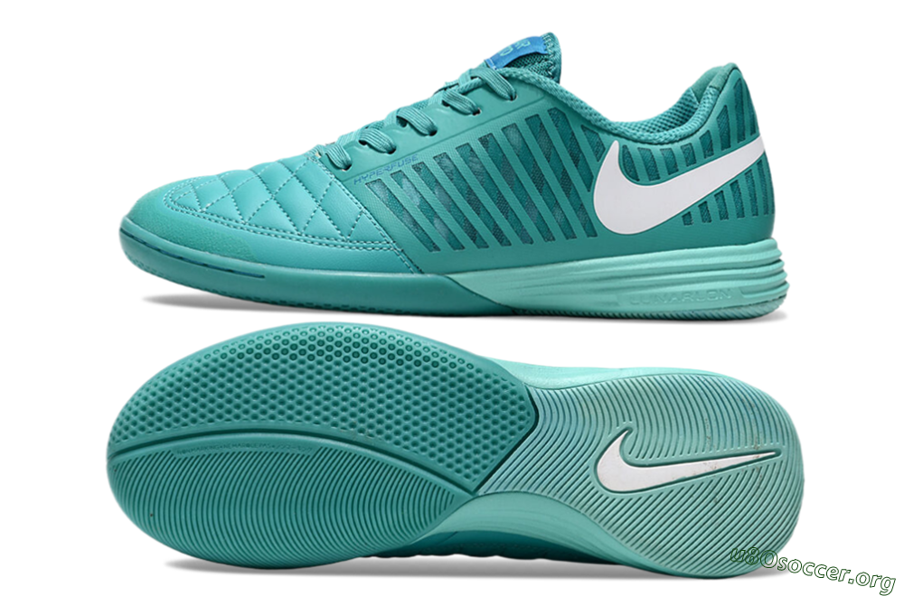 Nike Lunar Gato 2 IC Football Shoes - Jade/White 1