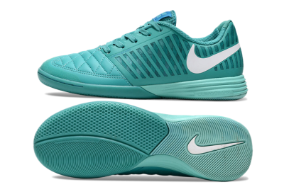 Nike Lunar Gato 2 IC Football Shoes - Jade/White