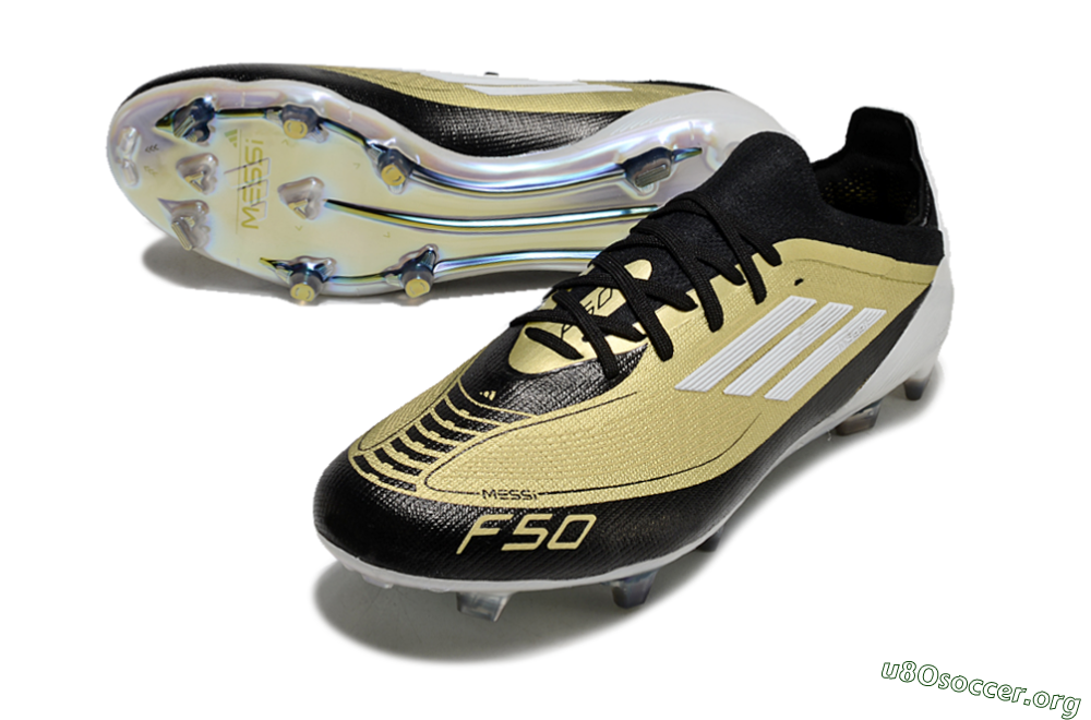 Adidas F50 Elite FG Football Boots - Gold/Black/White 0
