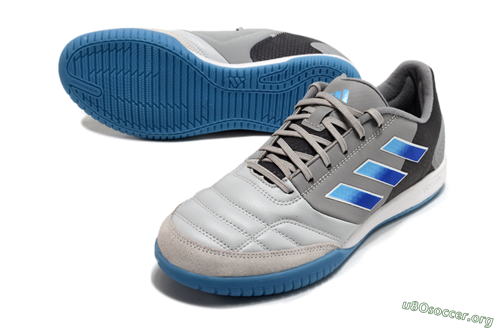 Adidas Top Sala Competition IC Football Shoes - Grey/Blue/White 0